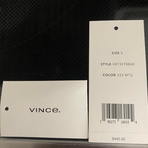 Vince cashmere button cardigan in mint green - Picture 6 of 6